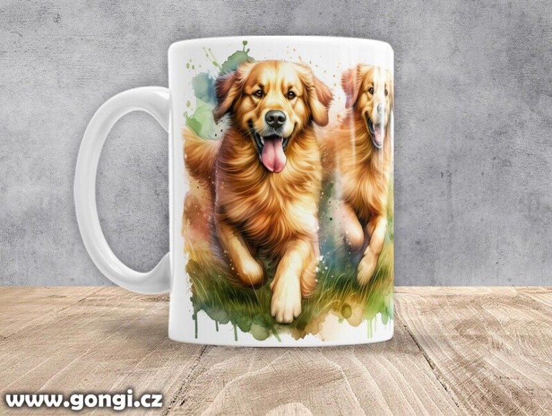 Hrnek - 0207 - Zlatý retrívr